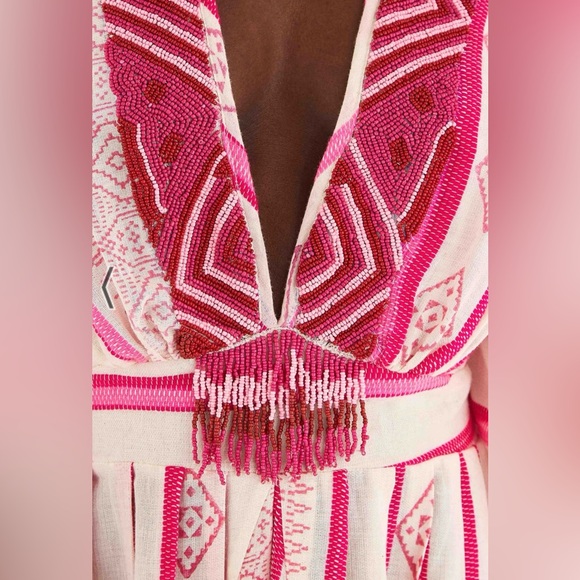 Farm Rio Jaquard Caftan Dress size XL (ON HOLD) - Picture 5 of 12